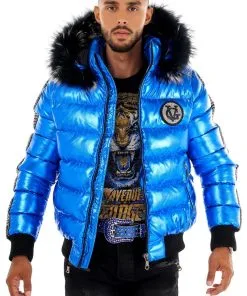 Avenue George (blue/black Gv Puffer Jacket)
