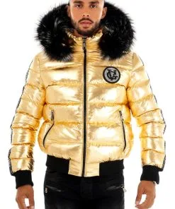 Avenue George (gold/black Gv Puffer Jacket)