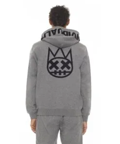 Cult Of Individuality (heather Grey Zip Hoodie)