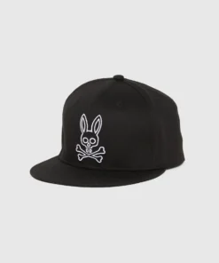 Psycho Bunny (black Men's Gresham Embroidered Baseball Cap)