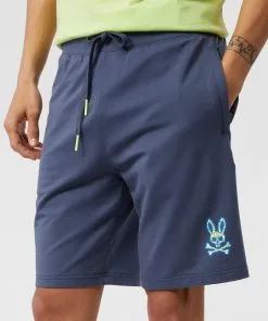 Psycho Bunny (men's Marine Blue Wardell Sweat Short)