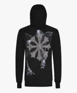 Rh45 (black Gavreel Cheetah Fur Sweetshirt Hoodie)