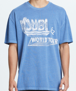 Ksubi (blue Cities Kash Ss Tee Atlantic T-shirt)