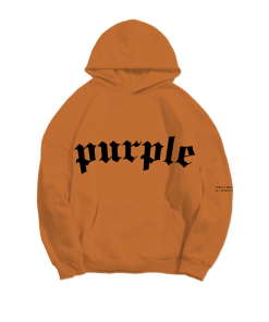 Purple Brand (marmalade French Terry Po Gothic Arcgh Hoodie)