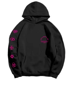 Purple Brand (black Heavy Dry Fleece Po Hoodie)