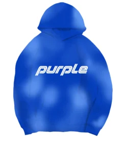 Purple Brand (blue French Terry Po Hoodie)