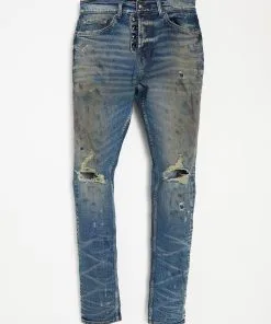 Artmeetschaos (blue Medium Rust Cut Jean)