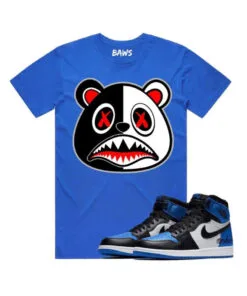 Baws (blue/Red Crewneck T-shirts)