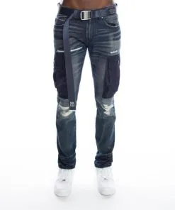 Cult Of Individuality (blue Rocker Cargo Belt In SYNC Jean)