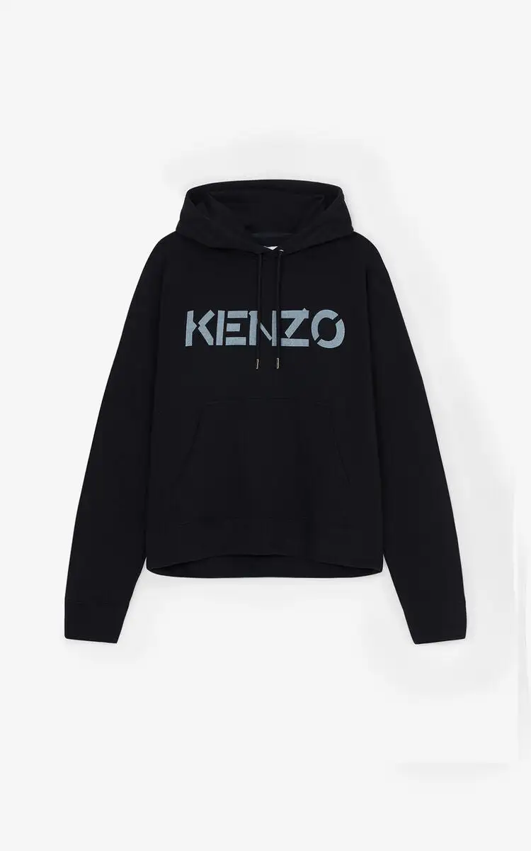 Kenzo (black “kenzo Logo Hoodie)