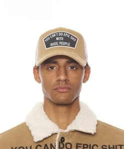 Cult Of Individuality ( Tan Corduroy Epic Mesh Back Trucker)