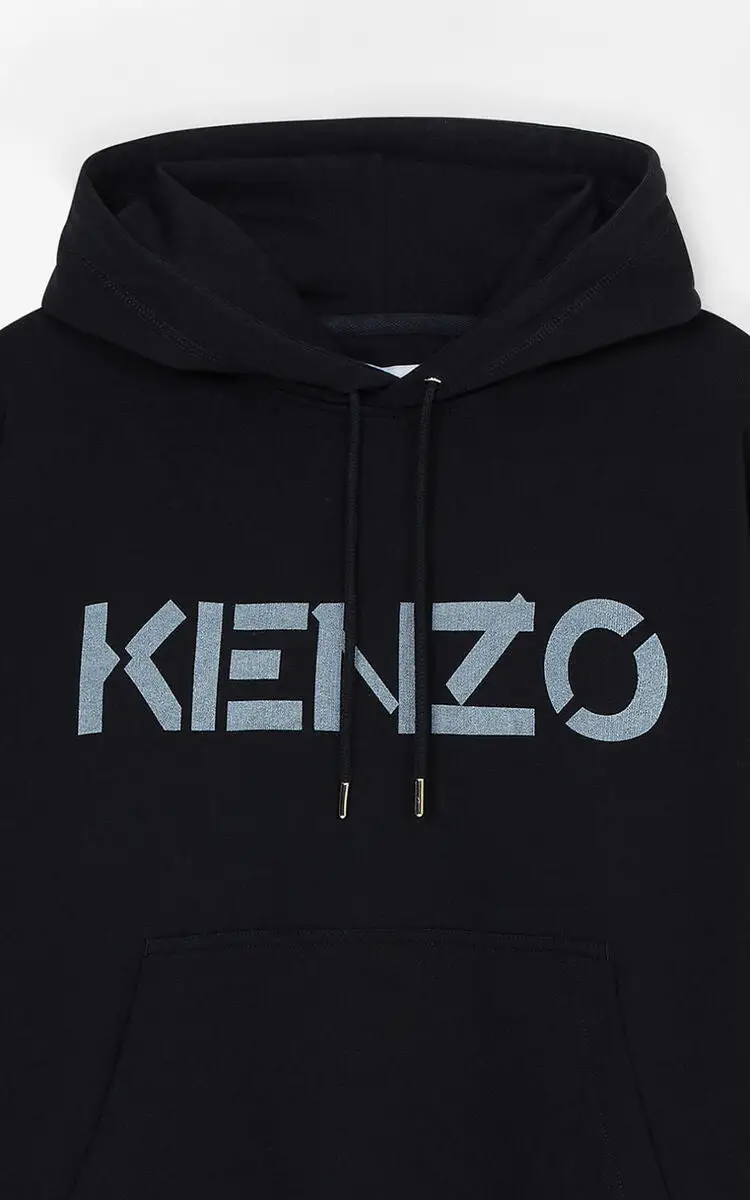 Kenzo (black “kenzo Logo Hoodie) - Image 2