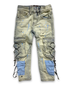 Denimicity (kids Light Blue/sky Cargo Jean)