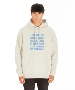 Hvman (cream Pullover Hoodie)
