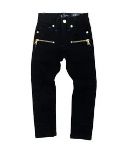 Elite Denim (kids Jet Black/blue Jean)