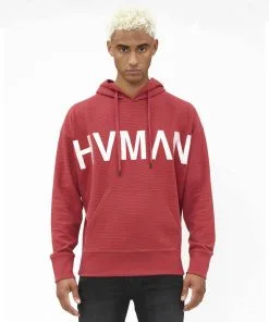 Hvman (rosewood Pullover Hoodie)