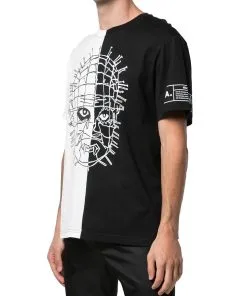 Haculla ( White/black Crewneck T-shirts)