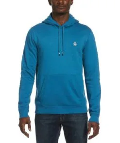 Penguin (blue Fleece Hoodie)