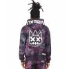 Cult Of Individuality (merlot The Dye Novelty Zip Hoodie)