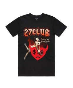 27 Club (black “straight To Hell T-shirt)