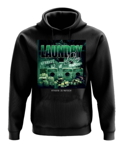 Streetz Iz Watchin (black “laundry Day Hoodie)