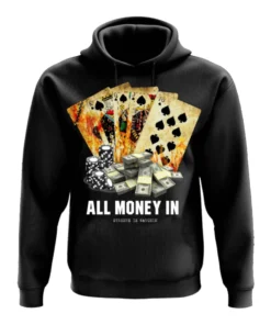 Streetz Iz Watchin (black “all Money In Hoodie)