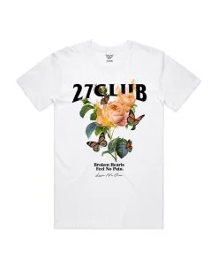 27 Club (white Garden Inflames T-shirt)