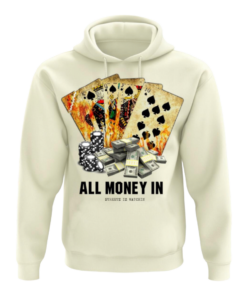 Streetz Iz Watchin (tan “all Money In Hoodie)