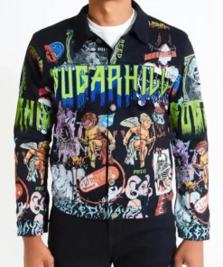 Sugar Hill (Black/muti Sin Denim Jacket)