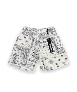 Purple Brand (ecru Paisley Swim Short)