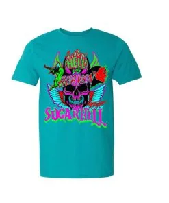 Sugar Hill (Turquoise Crewneck T-shirts)