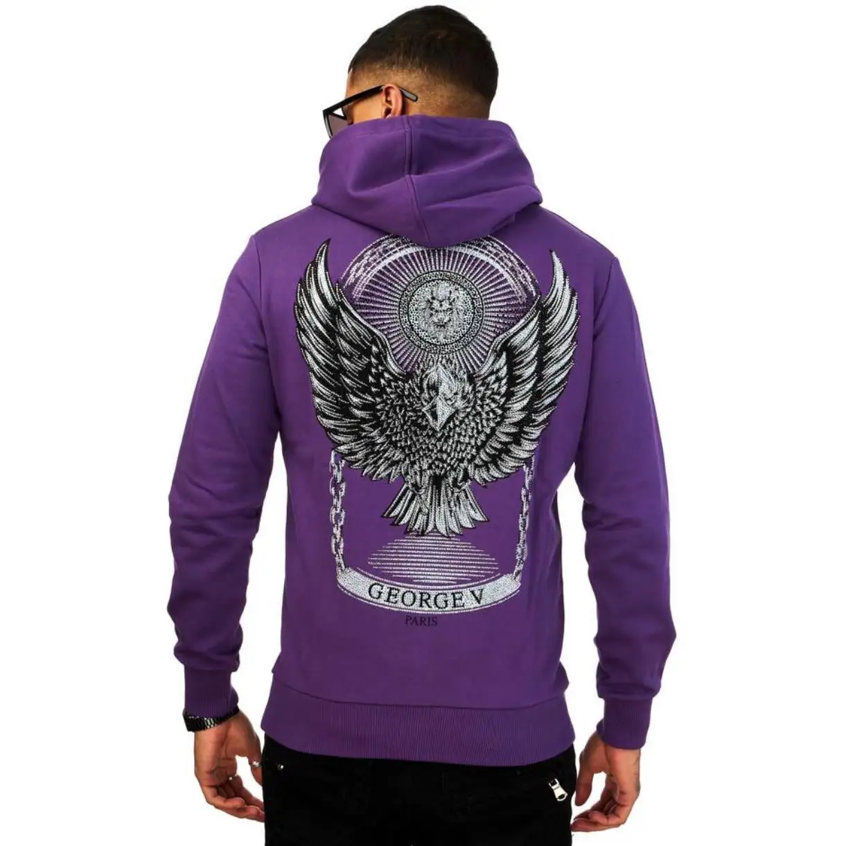 Avenue George (purple Hoodie)