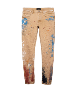 Purple Brand (sandstone Paint Splatter Jean)