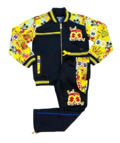 Elite Denim (kids Yellow “lead The Word Track Set)