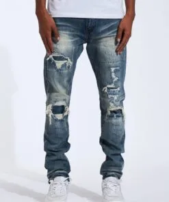 Crysp Denim (blue Site Cut Jean -14)