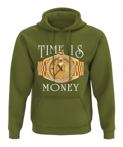 Streetz Iz Watchin (army “time Is Money Hoodie)