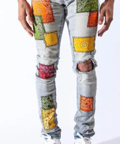 SERENEDE (blue/multi Pouch Jeans)