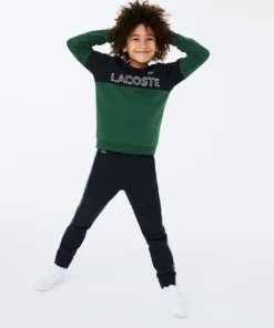 Lacoste (kids Green/navy Sweater)
