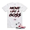 Point Blank (white ” Move Like A Boss T-shirt)