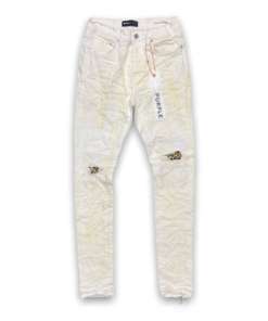Purple Brand (white Animal Repair Jean)