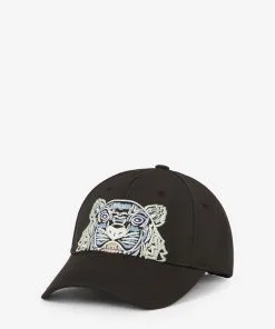 Kenzo (Black Canvas Kampus Tiger Cap)