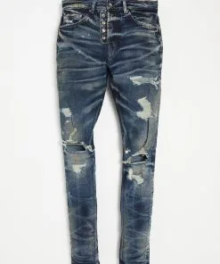 Artmeetschaos (Blue “medium Wash Cut Jean)