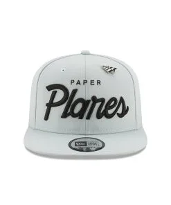 Planes (Sliver/black Snapback)