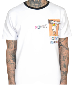 Thc (white Never Rat Mouse Trap Pocket T-shirt)