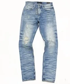 ARTMEETSCHAOZ (Sky Blue WASH JEANS )