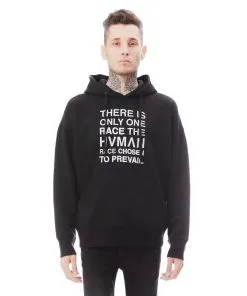Hvman (black Pullover Hoodie)