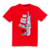 Streetz Is Watchin (red “hustle Life Ak T-shirt)