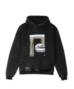 Purple Brand (black Vintage Chrome Icon Hoodie)