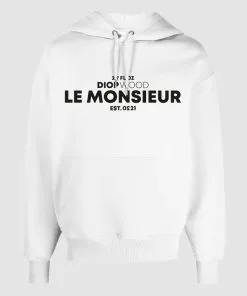 Le Monsieur (White Est. 0221 Hoodie)